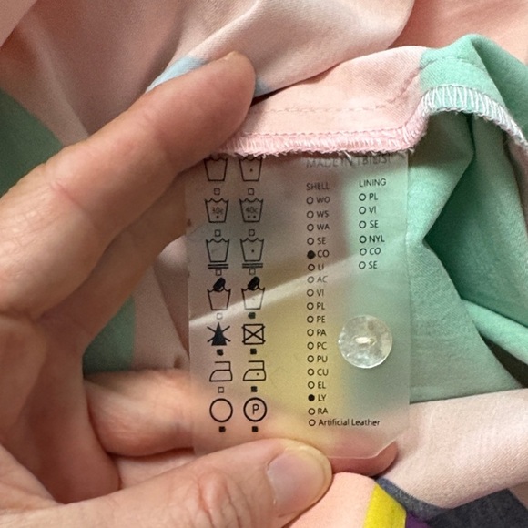 George Keburia Colorful Polka Dot Long Sleeve Dress Size Small - Picture 8 of 8